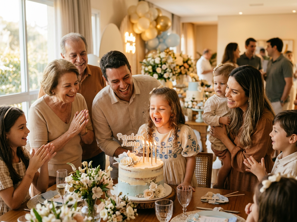 A alegria de celebrar — Aniversários